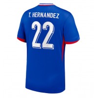 Fotbalové Dres Francie Theo Hernandez #22 Domácí ME 2024 Krátký Rukáv
